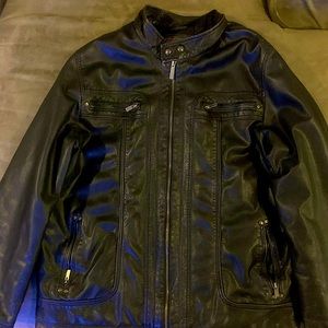 Leather jacket